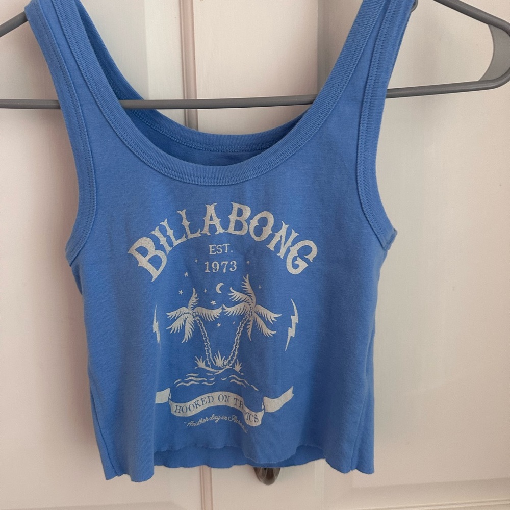 Billabong Blue Tank Top